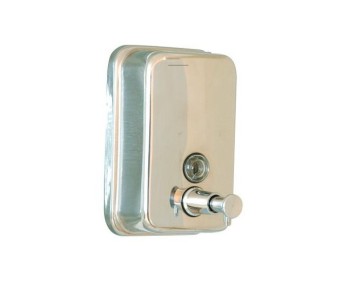 304 KALİTE PARLAK PASLANMAZ 1 LT SIVI SABUNLUK