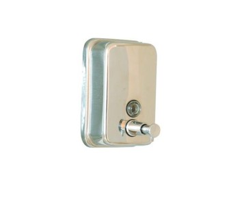 304 KALİTE PARLAK PASLANMAZ 500 ml SIVI SABUNLUK