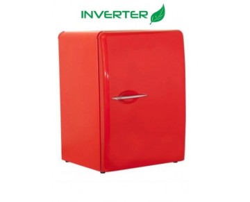 RETRO MİNİBAR BLOK KAPI 40 LT KIRMIZI RENK
