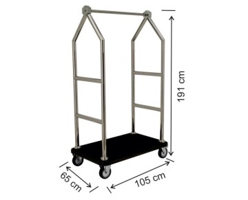 KROM VALİZ TAŞIMA ARABASI