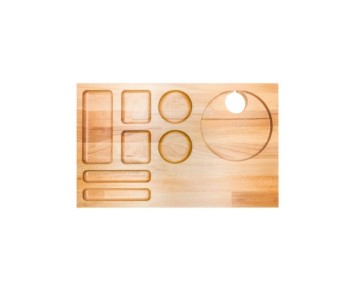 MEGA AHŞAP KARŞILAMA TEPSİSİ